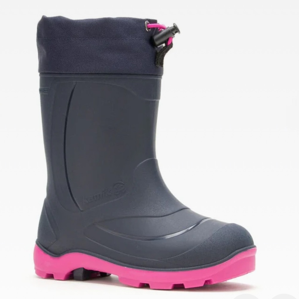 Kamik Snobuster I in Navy and Magenta Size 4 New